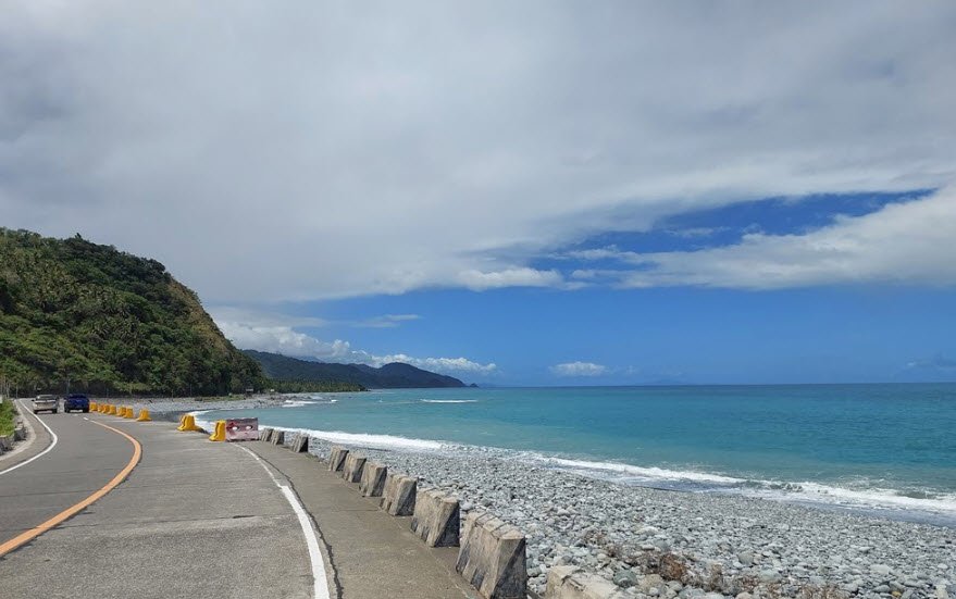 Ampere Beach And Rock Formations , , Philippines